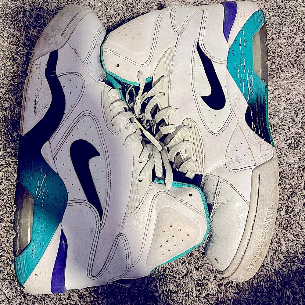 Nike Air Force 180 Mid 'Grape' David Robinson 537330-102 2014 Release Size 12